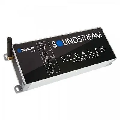 Soundstream ST4.1000DB 4-Channel Bluetooth ATV Boat Motorcycle Marine Amplifier • $149.90
