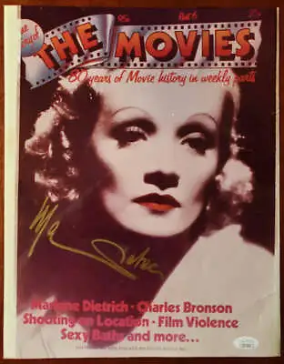 Marlene Dietrich Jsa Coa Hand Signed 11x14 Photo Authentic Autograph • $149