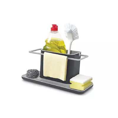 Joseph & Joseph 30.5cm Kitchen Sink Tidy Caddy Home Organiser Large Dark Grey • $54.95