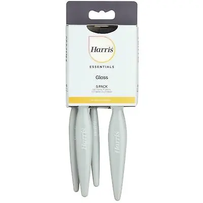 Harris Essentials Paint Brush Professional Decorating - 5 Pack Set - Gloss • £6.49