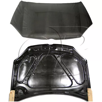 Jetta / GTI Rabbit OEM Look Hood 1 Piece For Golf Volkswagen 05-10 Carbon C • $636