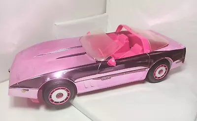Vtg 1984 Mattel Barbie Ultra Vette Metallic Pink Corvette Car • $62.49