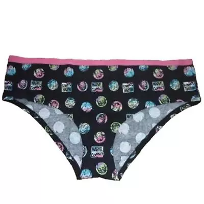 Womens Marvel Comics Avengers Cotton Bikini Panty Panties Size Large 7 NWT • $7.99