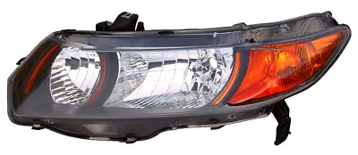 For 2006-2009 Honda Civic Coupe Headlight Halogen Driver Side • $105.63