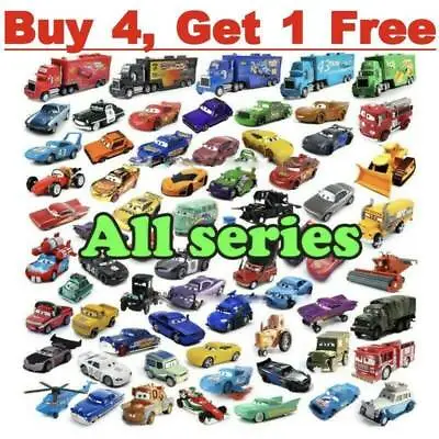 $14.09 • Buy Disney Pixar Cars Lot Lightning McQueen 1:55 Diecast Model Car Toys Gift For Boy
