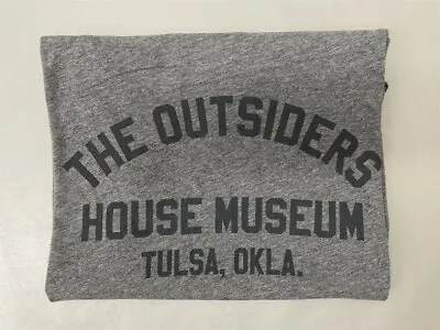 The Outsiders House Museum - Grey 100% Cotton T-Shirt Size Medium Or 2XL • $9.99