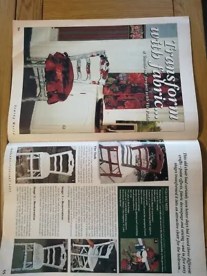 £3.49 • Buy SEWING WORLD 1997 Transform A Chair Macintosh Designs Man Made Fibre Content