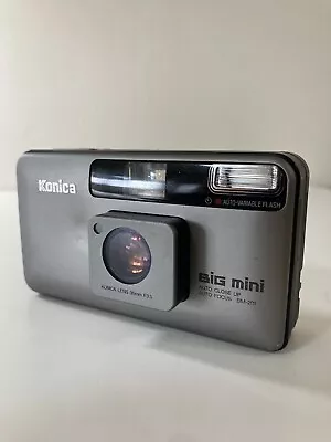 【Excellent++++】Konica Big Mini BM-201 Point & Shoot 35mm Film Camera-#4482 • $119.99