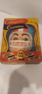 Vintage Collegeville Costumes Football Hero Halloween Costume & Box  • $24.97