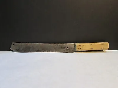 Vintage Custom Mountain Man 6 Pin Full Tang Butcher Knife Idaho Old Cabin Relic • $39.95