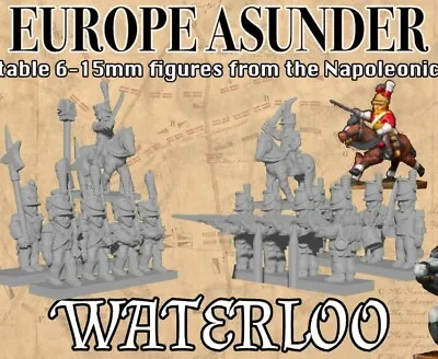 6mm Napoleonic Europe Asunder Waterloo Complete Allied Army By Turner Miniatures • £155