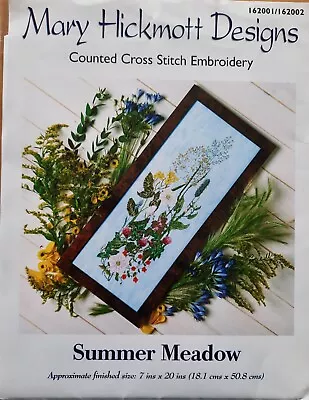 Mary Hickmott Designs Cross Stitch CHART ONLY  'Summer Meadow' • £4.50