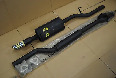 NOS E12 530i E24 630CSi 633CSi Pacesetter Monza Exhaust Midpipe Muffler Dual Tip • $750