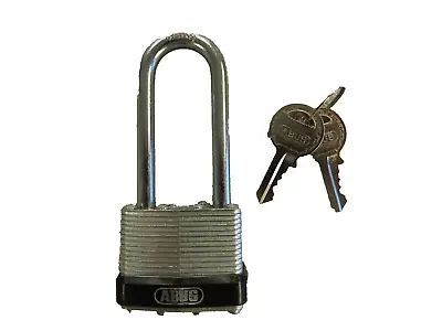 Abus 45/hb/40 1 1/2  Wide Laminated Steel Padlock New Ka2 Locksport • $6.95