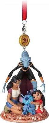 Disney Lilo And Stitch Legacy  Sketchbook Ornament 20th Anniversary New With Tag • $13.97