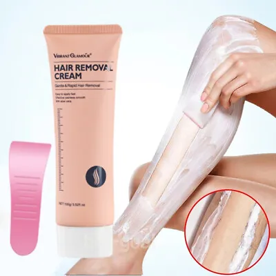$10.85 • Buy Permanent Hair Removal Cream Painless Stop Body Hair Growth Inhibitor Remover US