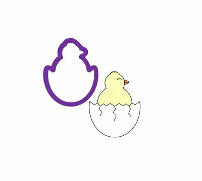 $2.76 • Buy New Baby Chick In Egg Easter Cookie Cutters Polymer Clay Jewelry Fondant Cutter