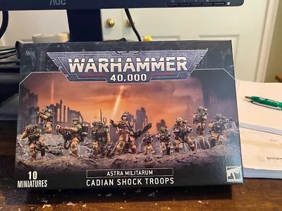 Games Workshop GW47171 Warhammer 40K Astra Militarum Cadian Shock Troops Singles • £4.50