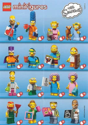 £4.99 • Buy Lego The Simpsons Series 2 Minifigures - Choose A Mini Figure 71009 Set Bartman