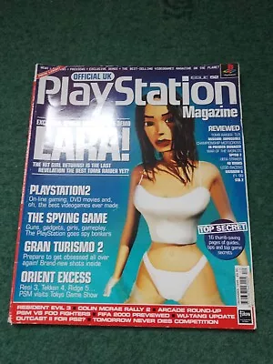 Official UK PlayStation Magazine #52 December 1999 Lara Croft Tomb Raider • £13