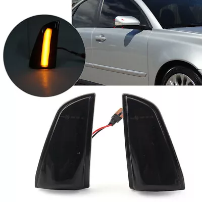 Mirror Light LED Sequential Dynamic Turn Signal Light Fits Volvo C30 S40 V50 C70 • $19.99