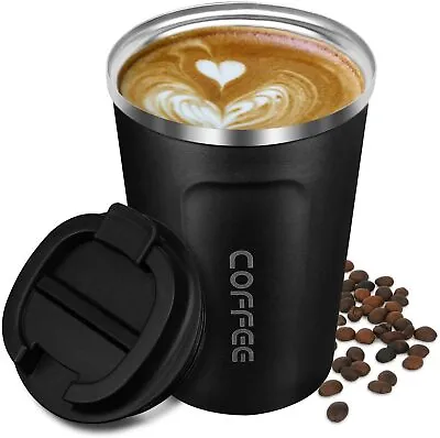 £9.99 • Buy Senelux Double Wall Insulated Coffee Cup Stainless Travel Mug 13oz 380ml 18oz