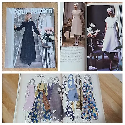 1971 International Vogue Pattern Book Magazine (December/January Issue)  • $18.99