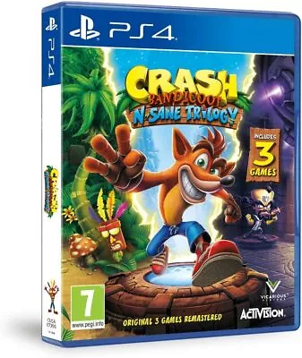 Crash Bandicoot N.Sane Trilogy PS4 • $75.56