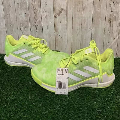 Adidas Crazyflight Solar Yellow Women’s Indoor Volleyball Shoes Size 9.5 HR0631 • $59.99