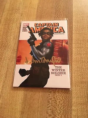 2022 MARVEL MASTERPIECES WINTER SOLDIER VARIANT COVER DAN Dos SANTOS AUTO 08/10 • $359.99