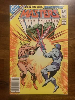 Masters Of The Universe #3 1982 Newsstand He-man Bronze Age Key • $18.99