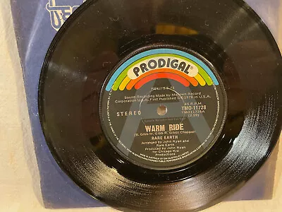 RARE EARTH  - :  45-   Warm Ride (Bee Gees)  - AUSSIE PRODIGAL  1978 PROMO/ DEMO • $19.50