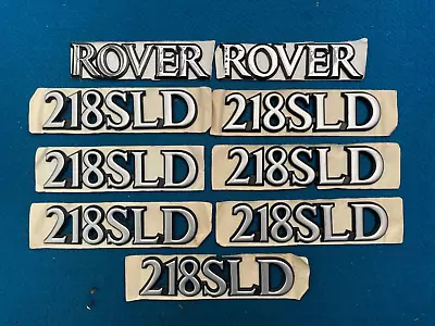 Small Job Lot Of Mg Rover 200 Series Tailgate Badges Genuine Rover Parts Nos • £12