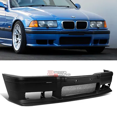 For 92-99 Bmw E36 3-series M3 M-sport Style Front Bumper Grille Cover Body Kit • $147.88