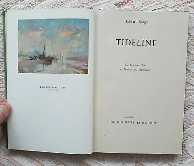 Tideline By Edward Seago 1950 Edition • £18