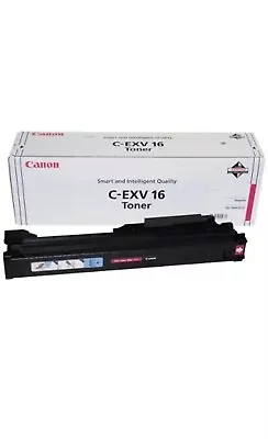 Genuine Canon C-EXV16 Magenta Toner CLC4040 CLC5151 1067B002AA • £20