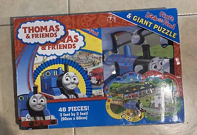 HiT Entertainment Thomas & Friends First Look & Find Book & 40 Pc Giant Puzzle S • $24.99