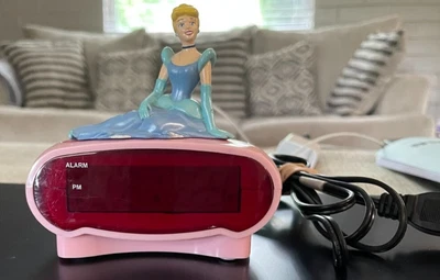 $10 • Buy Vintage Cinderella Alarm Clock- 1990s