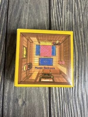Vintage 1984 Mystery Mansion Replacement Piece Part Master Bedroom • $12.50