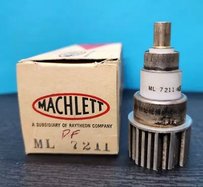 1-Machlett ML 7211 Vacuum Tube NOT Tested UHF Planar Triodes • $14.99