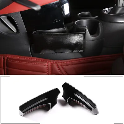 For BMW MINI Cooper F55 F56 2014-2021 Central Control Side Storage Box ABS Black • $19.99