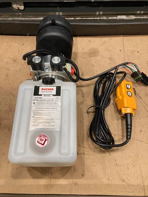 $699.95 • Buy Bucher M-3551-8888 Hydraulic Power Unit 12 VDC Motor Pump Reservoir Pendant New