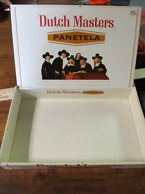 Vintage Dutch Masters Panetela Cigar Box Empty • $7