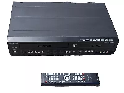 Magnavox ZV427MG9 A HDMI VCR/DVD Recorder Combo Black W/ Remote - Tested Working • $149.99