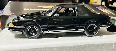 1990 Ford Mustang Lx Drag Pack Guycast Exclusive Black 1:18 Gmp Acme 1/390 New!! • $199