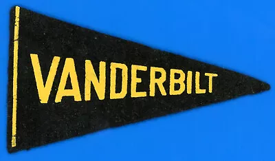 Vintage Antique 1936-1938 BF3 Vanderbilt Commodores Football Mini Pennant *H95 • $35