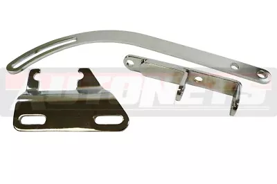 $31.98 • Buy Small Block Chevy Chrome SWP Alternator Bracket SBC 283 327 350 Short Water Pump