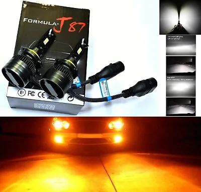 LED Kit G8 100W 9006 HB4 Amber Two Bulbs Fog Light Replacement Plug Play Lamp • $37.40