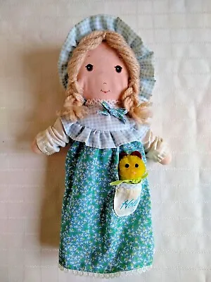 $20 • Buy Holly Hobbie Dream Along & Pet In Pocket Knickerbocker Rag Doll Vintage 9”