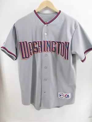 2005 Majestic Authentic Collection Washington Nationals Road Jersey Size Medium • $49